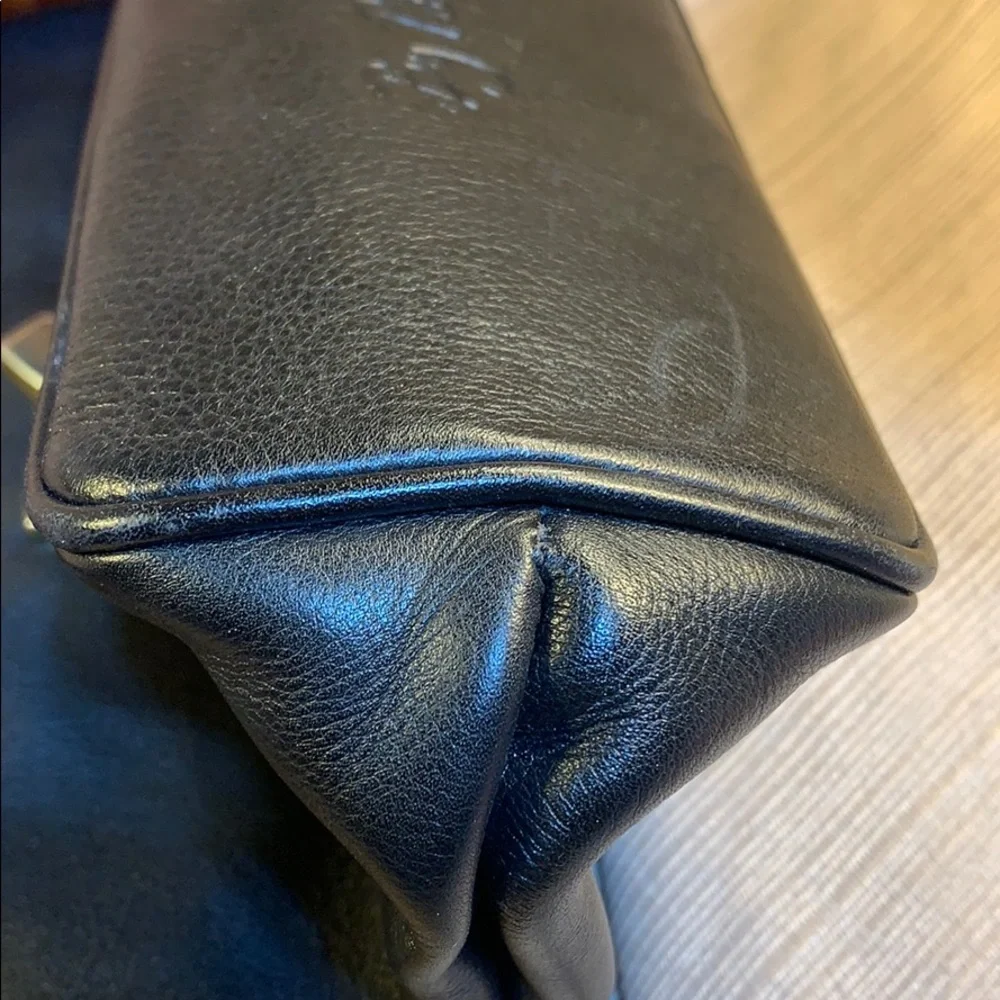 Paloma Picasso Made in Italy leather EVC rare bag